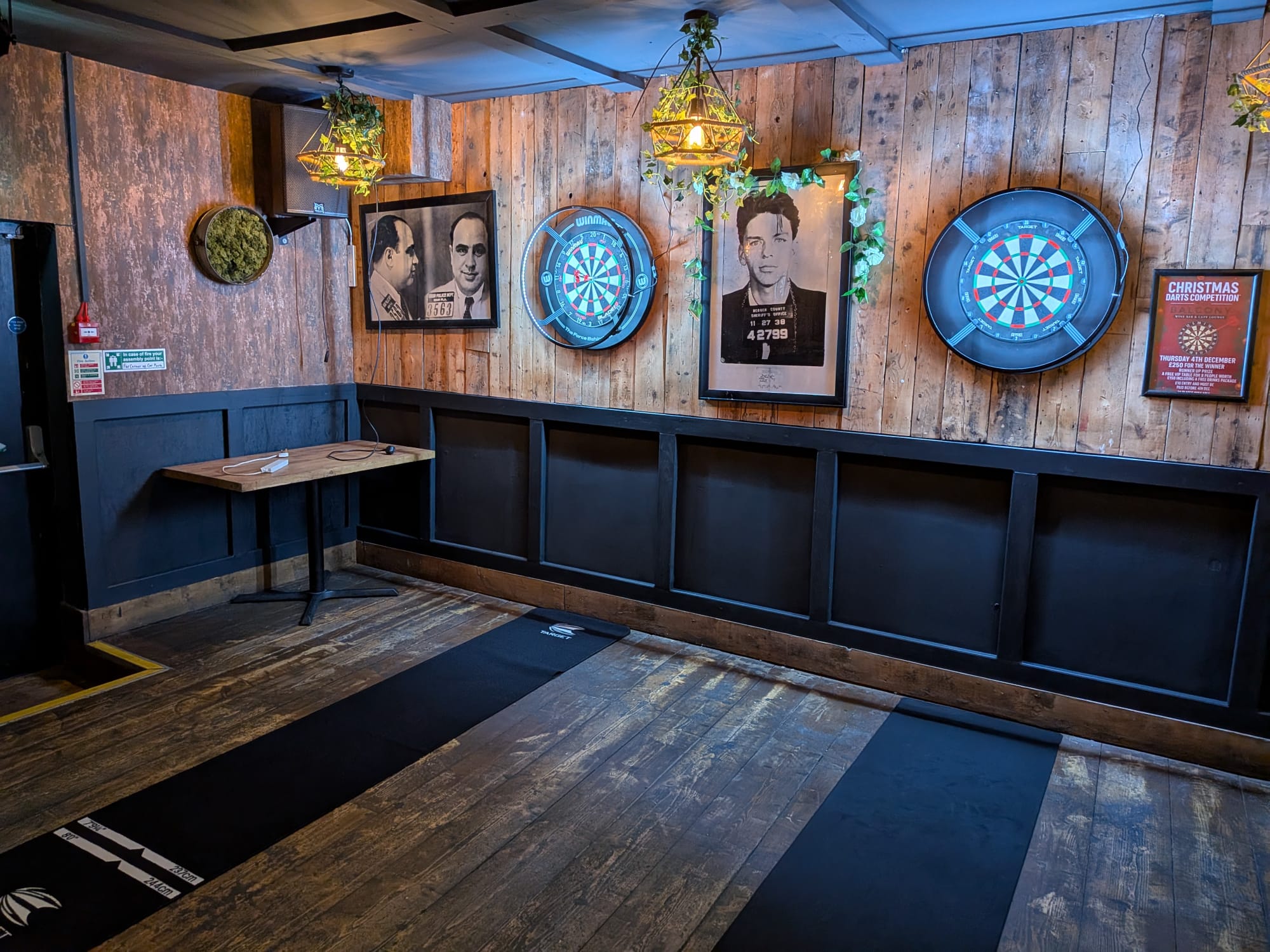 Darts and entertainment at The Balcony